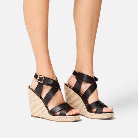 Joan Espadrille Wedge sz 8.5 - Picture 6 of 6